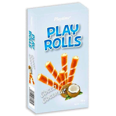 PLAY ROLLS AL COCCO - Europa & Resto del Mondo, Europa & Resto del Mondo / Dolci dal mondo, Italia, Tutto il cibo, Tutto il cibo / Dolci golosi - play-rolls-al-cocco - EATinerando.net