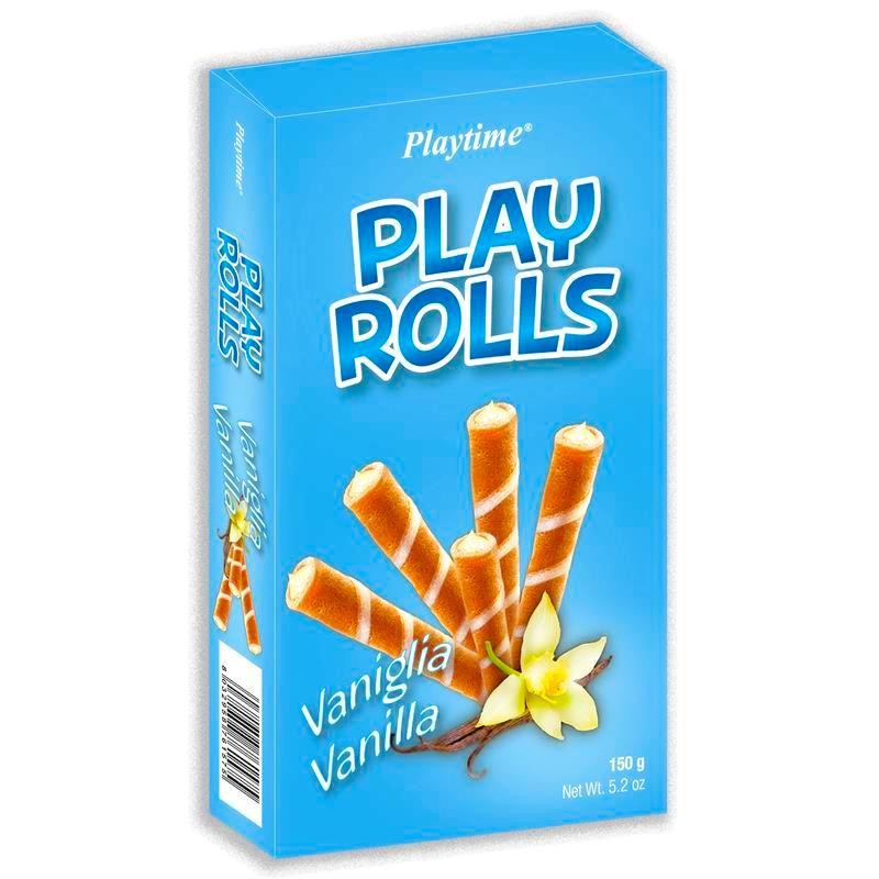 PLAY ROLLS ALLA VANIGLIA - Europa & Resto del Mondo, Europa & Resto del Mondo / Dolci dal mondo, Italia, Tutto il cibo, Tutto il cibo / Dolci golosi - play-rolls-alla-vaniglia - EATinerando.net