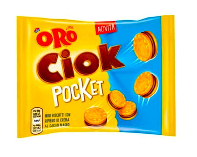 BISCOTTI ORO CIOK POCKET - Europa & Resto del Mondo, Europa & Resto del Mondo / Dolci dal mondo, Italia, Tutto il cibo, Tutto il cibo / Dolci golosi - biscotti-oro-ciok-pocket - EATinerando.net