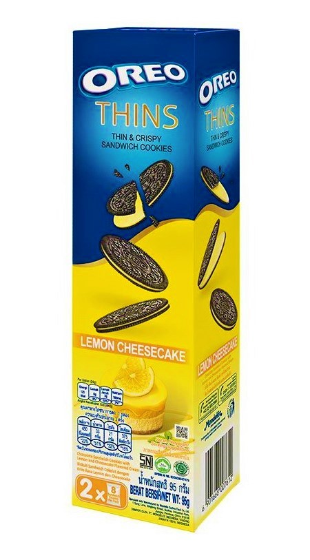 OREO THIN CHEESECAKE AL LIMONE - Cina, Oriente & Giappone, Oriente / Dolci orientali, Tutto il cibo, Tutto il cibo / Dolci golosi - oreo-thin-cheesecake-al-limone - EATinerando.net