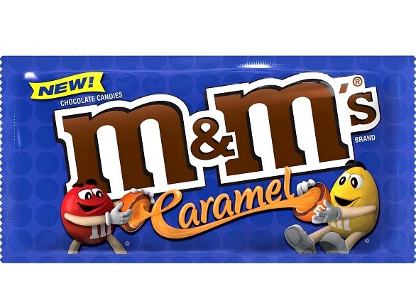 M&M’s al Caramello - America & USA, America / Dolci e biscotti, Cioccolata, Stati Uniti, Tutto il cibo, Tutto il cibo / Dolci golosi - m-ms-al-caramello - EATinerando.net