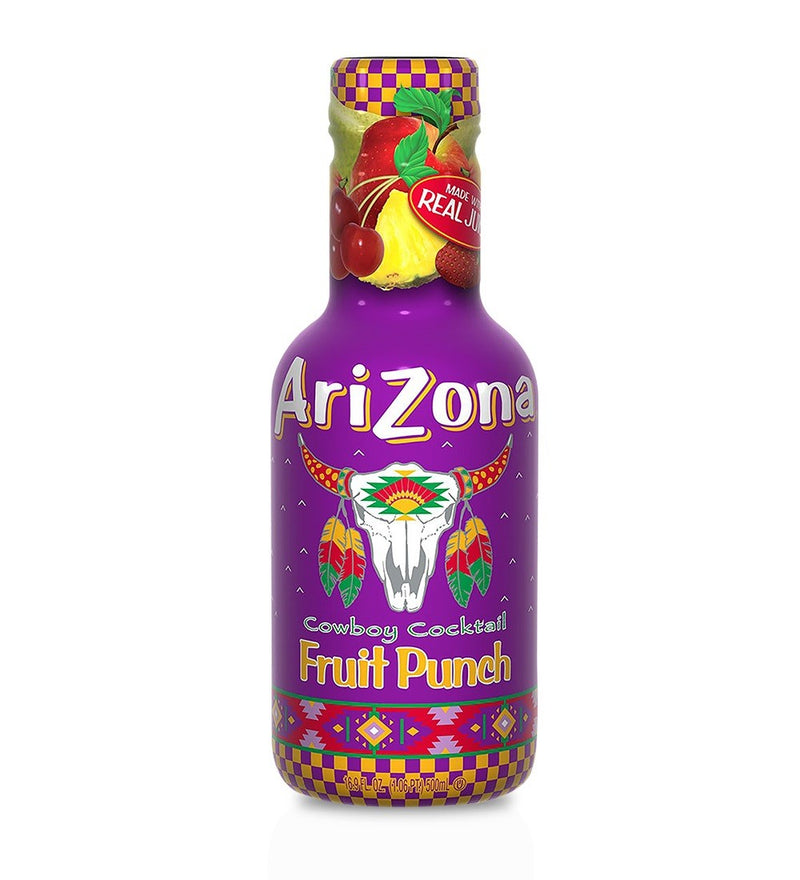 Arizona Fruit Punch 500ML - America & USA, America / Bibite e alcolici, Senza glutine, Stati Uniti, Tutto il cibo, Tutto il cibo / Bibite analcoliche - arizona-fruit-punch-500ml - EATinerando.net