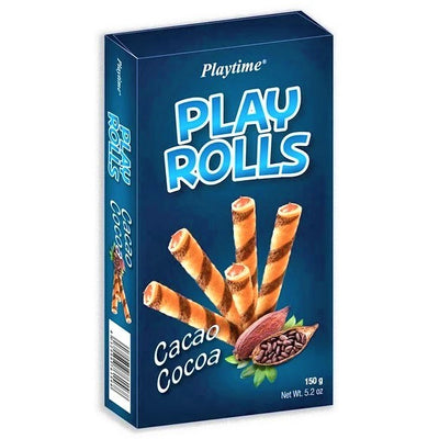 PLAY ROLLS AL CACAO - Europa & Resto del Mondo, Europa & Resto del Mondo / Dolci dal mondo, Italia, Tutto il cibo, Tutto il cibo / Dolci golosi - play-rolls-al-cacao - EATinerando.net