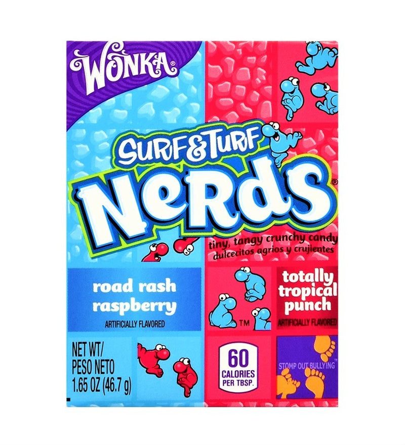 WONKA NERDS CARAMELLINE TROPICAL PUNCH E LAMPONE - America & USA, America / Dolci e biscotti, San Valentino, Stati Uniti, Tutto il cibo, Tutto il cibo / Dolci golosi - wonka-nerds-caramelline-tropical-punch-e-lampone - EATinerando.net