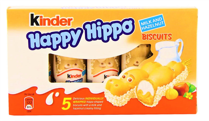 Kinder Happy Hippo 5 Pezzi - Europa & Resto del Mondo, Europa & Resto del Mondo / Dolci dal mondo, Italia, Tutto il cibo, Tutto il cibo / Dolci golosi - kinder-happy-hippo-5-pezzi - EATinerando.net