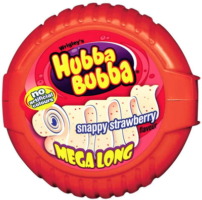 Hubba Bubba Gum Tape alla Fragola - America & USA, America / Dolci e biscotti, San Valentino, Stati Uniti, Tutto il cibo, Tutto il cibo / Dolci golosi - hubba-bubba-gum-tape-alla-fragola - EATinerando.net
