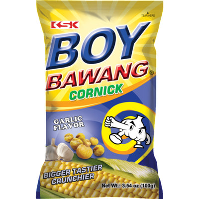 Boy Bawang Mais Croccante Gusto Aglio - Filippine, Oriente & Giappone, Oriente / Snack salati e patatine, Tutto il cibo, Tutto il cibo / Snack salati - boy-bawang-mais-croccante-gusto-aglio - EATinerando.net
