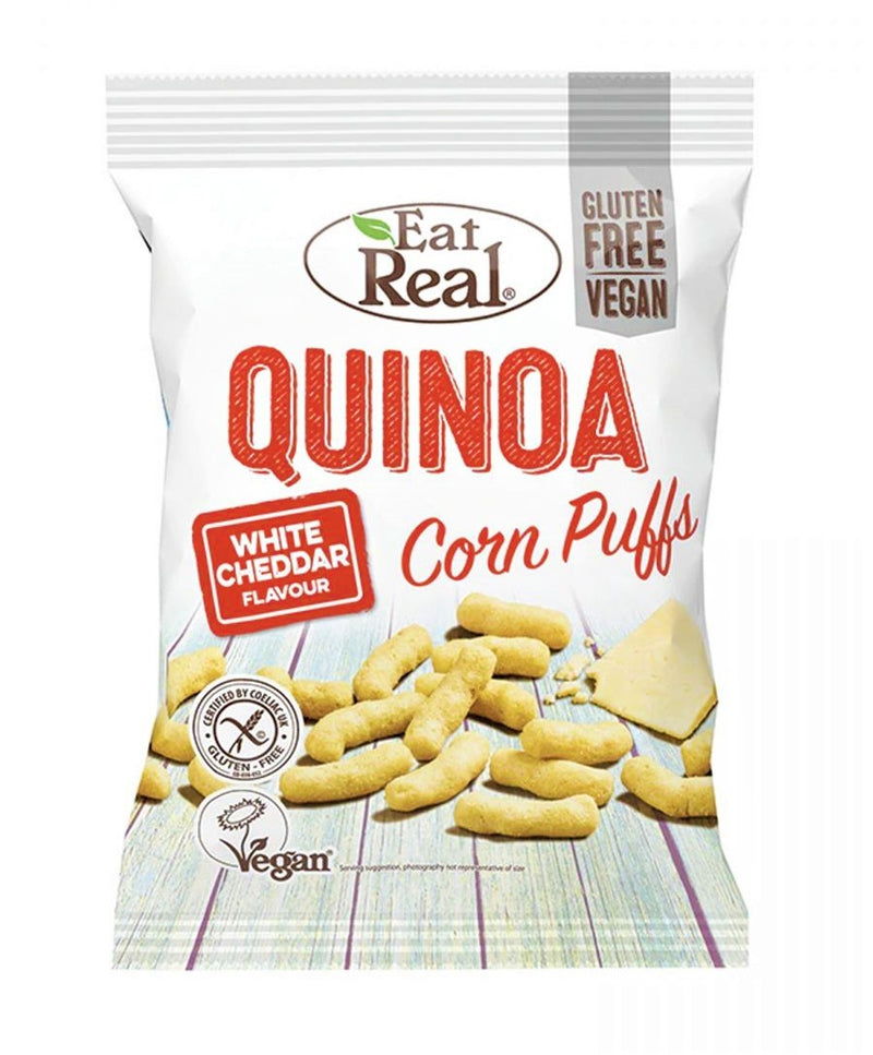 EAT REAL SNACK ALLA QUINOA E CHEDDAR VEGANO - Europa & Resto del Mondo, Europa & Resto del Mondo / Salati e snack, Regno Unito, Tutto il cibo, Tutto il cibo / Snack salati, Vegan - eat-real-snack-alla-quinoa-e-cheddar-vegano - EATinerando.net