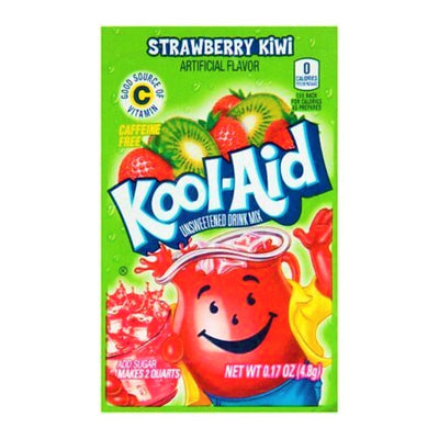Kool-Aid Bevanda Solubile Fragola e Kiwi con 0Kcal - America & USA, America / Bibite e alcolici, Senza glutine, Stati Uniti, Tutto il cibo, Tutto il cibo / Bibite analcoliche - kool-aid-bevanda-solubile-fragola-e-kiwi - EATinerando.net