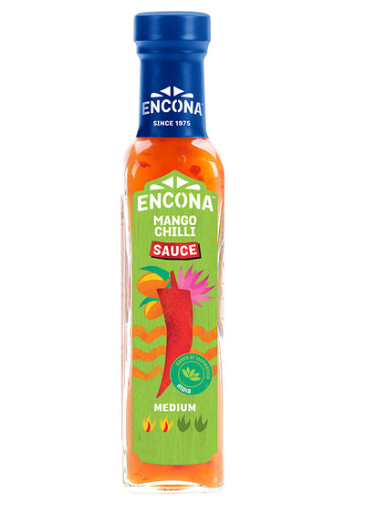 Encona Salsa Piccante al Mango - Europa & Resto del Mondo, Europa & Resto del Mondo / Spezie e condimenti, Regno Unito, Tutto il cibo, Tutto il cibo / Salse spezie e condimenti - encona-salsa-piccante-al-mango - EATinerando.net