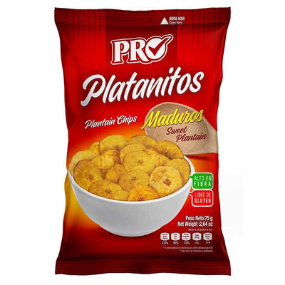 Pro Chips di Platano Dolci - Costa Rica, Europa & Resto del Mondo, Europa & Resto del Mondo / Dolci dal mondo, Europa & Resto del Mondo / Salati e snack, Senza glutine, Tutto il cibo, Tutto il cibo / Dolci golosi, Tutto il cibo / Snack salati - pro-chips-di-platano-dolci - EATinerando.net