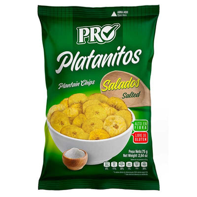 Pro Chips di Platano Salate - Costa Rica, Europa & Resto del Mondo, Europa & Resto del Mondo / Salati e snack, Senza glutine, Tutto il cibo, Tutto il cibo / Snack salati - pro-chips-di-platano-salate - EATinerando.net