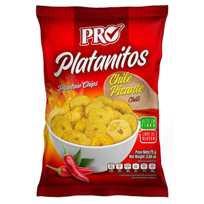 PRO CHIPS DI PLATANO PICCANTI - Costa Rica, Europa & Resto del Mondo, Europa & Resto del Mondo / Salati e snack, Tutto il cibo, Tutto il cibo / Snack salati - pro-chips-di-platano-piccanti - EATinerando.net