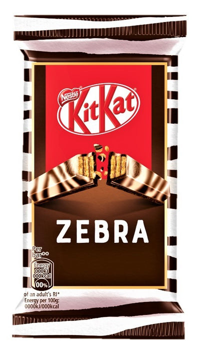 KitKat Zebra Limited Edition - America & USA, America / Dolci e biscotti, Stati Uniti, Tutto il cibo, Tutto il cibo / Dolci golosi - kitkat-zebra-limited-edition - EATinerando.net