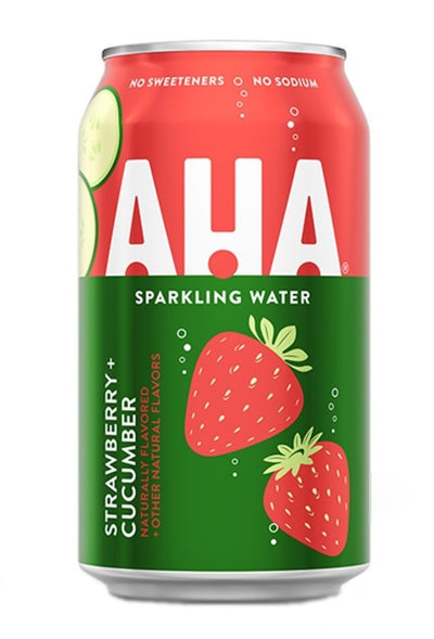 AHA ACQUA GASSATA AL CETRIOLO E FRAGOLA 0kcal - America & USA, America / Bibite e alcolici, Stati Uniti, Tutto il cibo, Tutto il cibo / Bibite analcoliche - aha-acqua-gassata-al-cetriolo-e-fragola-0kcal - EATinerando.net