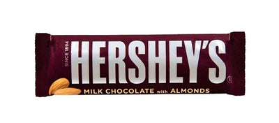 HERSHEY'S BARRETTA CIOCCOLATO E MANDORLE - America & USA, America / Dolci e biscotti, Cioccolata, San Valentino, Stati Uniti, Tutto il cibo, Tutto il cibo / Dolci golosi - hersheys-barretta-cioccolato-e-mandorle - EATinerando.net