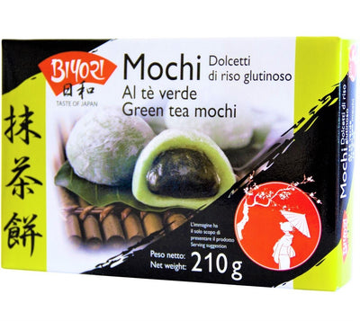 Biyori Mochi al Tè Verde - Giappone, Oriente & Giappone, Oriente / Dolci orientali, San Valentino, Tutto il cibo, Tutto il cibo / Dolci golosi - biyori-mochi-al-te-verde - EATinerando.net