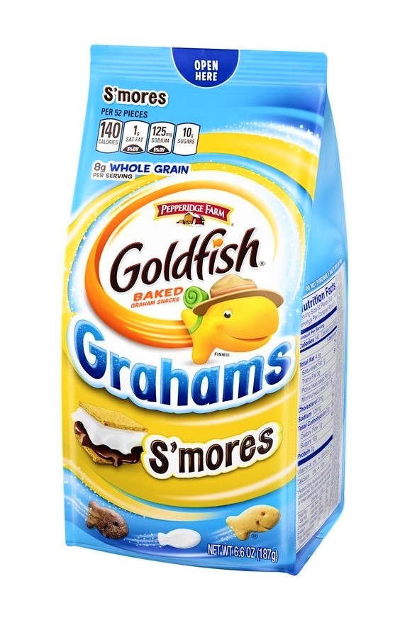 PEPPERIDGE FARM GOLDFISH CRACKERS AL MARSHMALLOW - America & USA, America / Dolci e biscotti, America / Salati e snack, San Valentino, Stati Uniti, Tutto il cibo, Tutto il cibo / Dolci golosi, Tutto il cibo / Snack salati - pepperidge-farm-goldfish-crackers-al-marshmallow - EATinerando.net