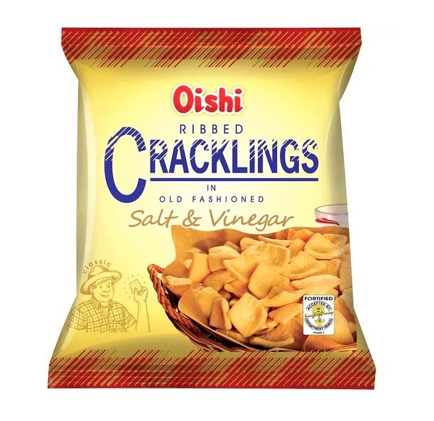 OISHI CRACKER SALE E ACETO - Filippine, Oriente & Giappone, Oriente / Snack salati e patatine, Tutto il cibo, Tutto il cibo / Snack salati - oishi-cracker-sale-e-aceto - EATinerando.net