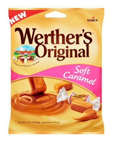 WERTHER'S CARAMELLE ALLA PANNA MORBIDE - Europa & Resto del Mondo, Europa & Resto del Mondo / Dolci dal mondo, Germania, Tutto il cibo, Tutto il cibo / Dolci golosi - werthers-caramelle-alla-panna-morbide - EATinerando.net