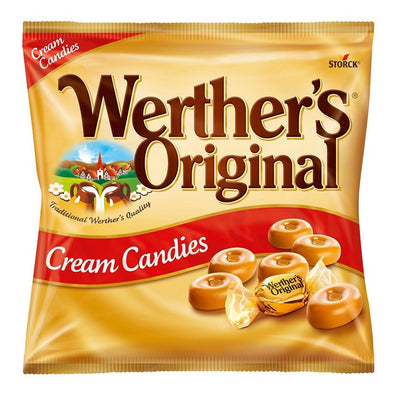 WERTHER'S CARAMELLE ALLA PANNA - Europa & Resto del Mondo, Europa & Resto del Mondo / Dolci dal mondo, Germania, Tutto il cibo, Tutto il cibo / Dolci golosi - werthers-caramelle-alla-panna - EATinerando.net