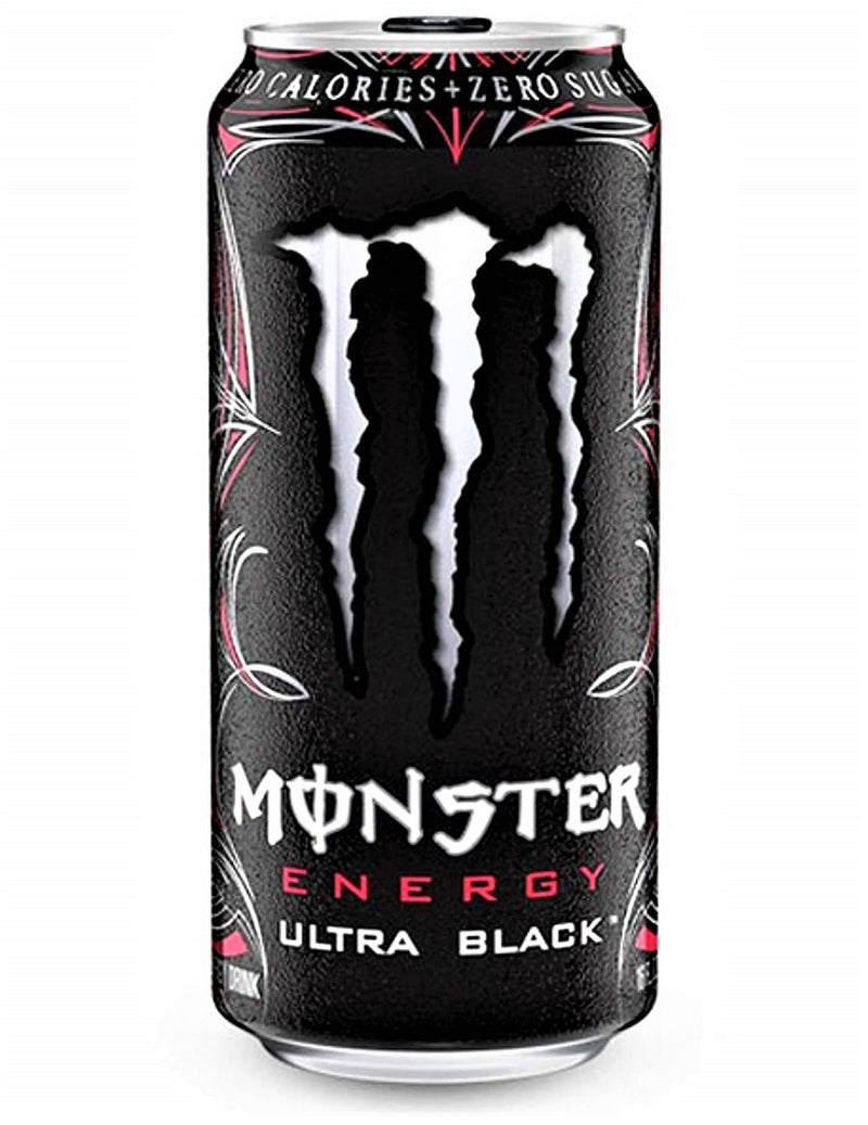 Monster Energy Ultra Black Zero Zuccheri 500ml - America & USA, America / Bibite e alcolici, Stati Uniti, Tutto il cibo, Tutto il cibo / Bibite analcoliche - monster-energy-ultra-black-zero-zuccheri-500ml - EATinerando.net