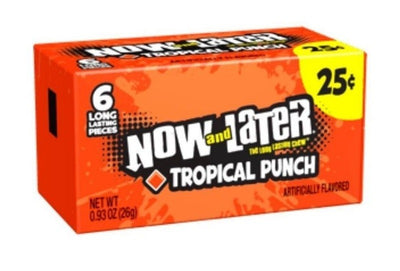 Now & Later Caramelle Tropical Punch - America & USA, America / Dolci e biscotti, Stati Uniti, Tutto il cibo, Tutto il cibo / Dolci golosi - now-later-caramelle-tropical-punch - EATinerando.net