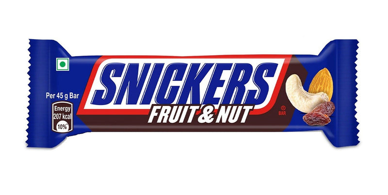 SNICKERS FRUIT & NUT BARRETTA AL CIOCCOLATO E FRUTTA SECCA - America & USA, America / Dolci e biscotti, Cioccolata, San Valentino, Stati Uniti, Tutto il cibo, Tutto il cibo / Dolci golosi - snickers-fruit-nut-barretta-al-cioccolato-e-frutta-secca - EATinerando.net
