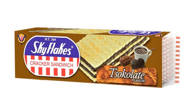 Skyflakes Cracker Ripieni al Cioccolato - Filippine, Oriente & Giappone, Oriente / Dolci orientali, Tutto il cibo, Tutto il cibo / Dolci golosi - skyflakes-cracker-ripieni-al-cioccolato - EATinerando.net
