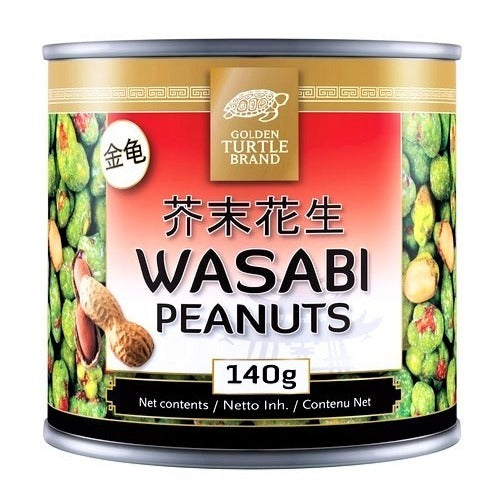 Golden Turtle Arachidi al Wasabi - Cina, Oriente & Giappone, Oriente / Snack salati e patatine, Tutto il cibo, Tutto il cibo / Snack salati - golden-turtle-arachidi-al-wasabi - EATinerando.net