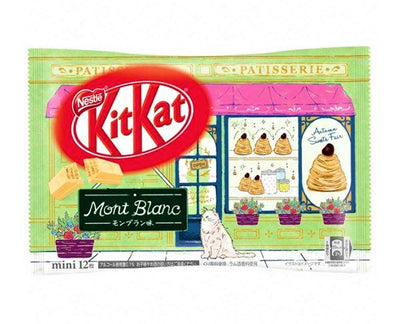 KITKAT GIAPPONESE MONT BLANC - Cioccolata, Giappone, Oriente & Giappone, Oriente / Dolci orientali, San Valentino, Tutto il cibo, Tutto il cibo / Dolci golosi - kitkat-giapponese-mont-blanc - EATinerando.net