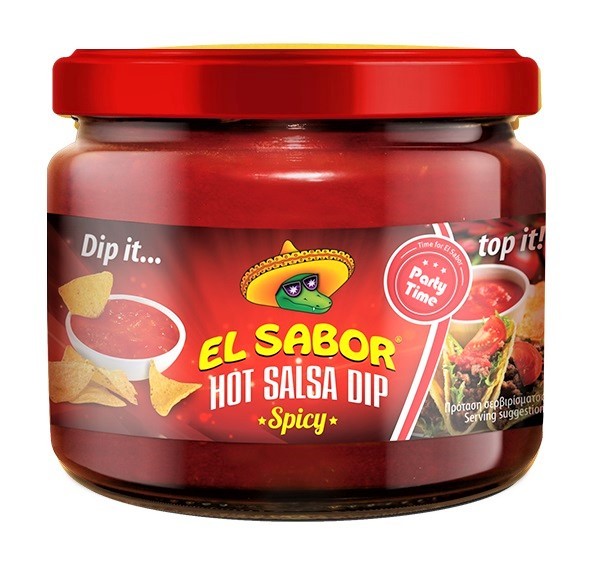 El Sabor Salsa Dip Hot - Europa & Resto del Mondo, Europa & Resto del Mondo / Spezie e condimenti, Messico, Tutto il cibo, Tutto il cibo / Salse spezie e condimenti - el-sabor-salsa-dip-hot - EATinerando.net