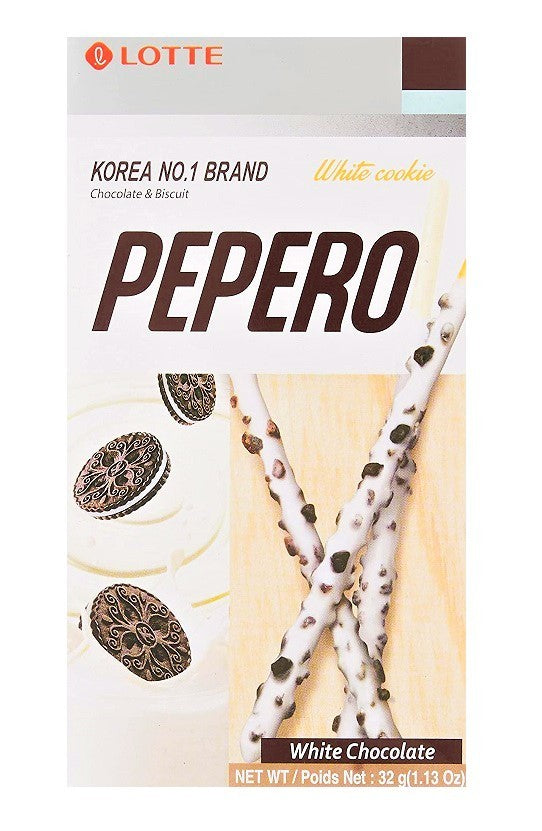 LOTTE PEPERO BISCOTTI STICK COOKIES AND CREAM - Cioccolata, Corea, Oriente & Giappone, Oriente / Dolci orientali, San Valentino, Tutto il cibo, Tutto il cibo / Dolci golosi - lotte-pepero-biscotti-stick-cookies-and-cream - EATinerando.net