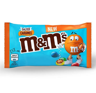 M&M'S AL CARAMELLO SALATO - America & USA, America / Dolci e biscotti, Cioccolata, San Valentino, Stati Uniti, Tutto il cibo, Tutto il cibo / Dolci golosi - m-ms-al-caramello-salato - EATinerando.net