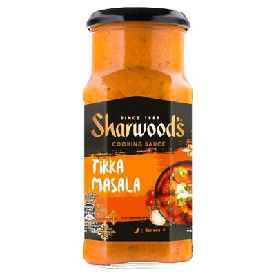 Sharwood's Salsa Indiana Tikka Masala - Europa & Resto del Mondo, Europa & Resto del Mondo / Spezie e condimenti, India, Tutto il cibo, Tutto il cibo / Salse spezie e condimenti - sharwoods-salsa-indiana-tikka-masala - EATinerando.net