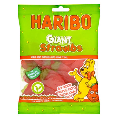 Haribo Fragole Giganti Veggy - Europa & Resto del Mondo, Europa & Resto del Mondo / Dolci dal mondo, Germania, Tutto il cibo, Tutto il cibo / Dolci golosi, Vegan - haribo-fragole-giganti-veggy - EATinerando.net