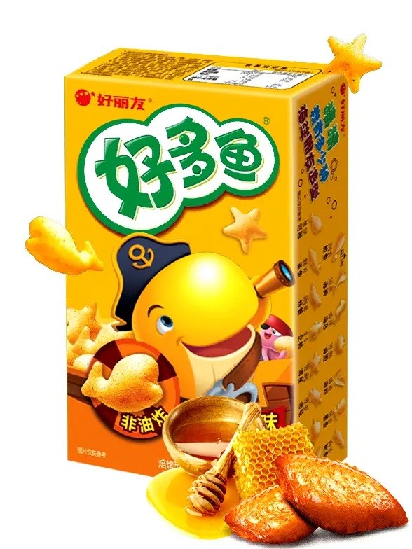 ORION CRACKER AL POLLO AL MIELE - Cina, Oriente & Giappone, Oriente / Snack salati e patatine, Tutto il cibo, Tutto il cibo / Snack salati - orion-cracker-al-pollo-al-miele - EATinerando.net