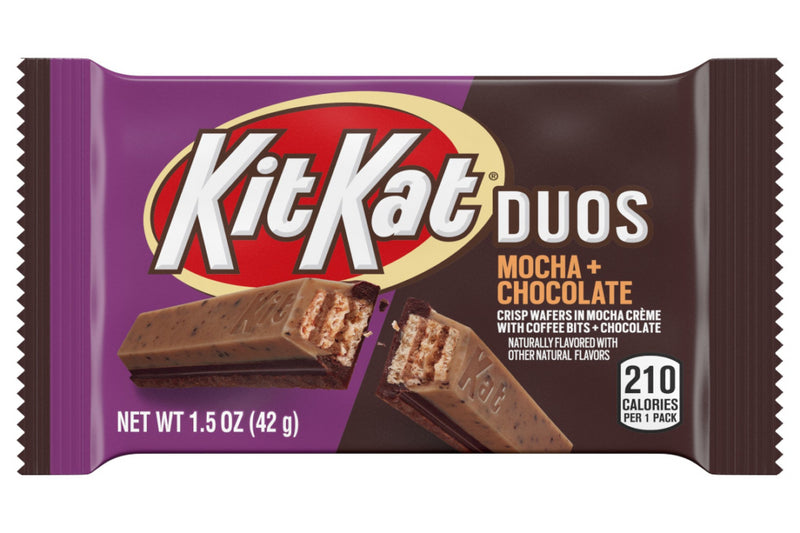 Kitkat Duos Mocha Caffè è Cioccolato - America & USA, America / Dolci e biscotti, Cioccolata, San Valentino, Stati Uniti, Tutto il cibo, Tutto il cibo / Dolci golosi - kitkat-duos-mocha-caffe-e-cioccolato - EATinerando.net