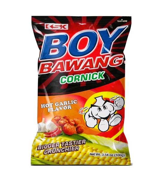 Boy Bawang Mais All’Aglio Piccante - Filippine, Oriente & Giappone, Oriente / Snack salati e patatine, Tutto il cibo, Tutto il cibo / Snack salati - boy-bawang-mais-allaglio-piccante - EATinerando.net