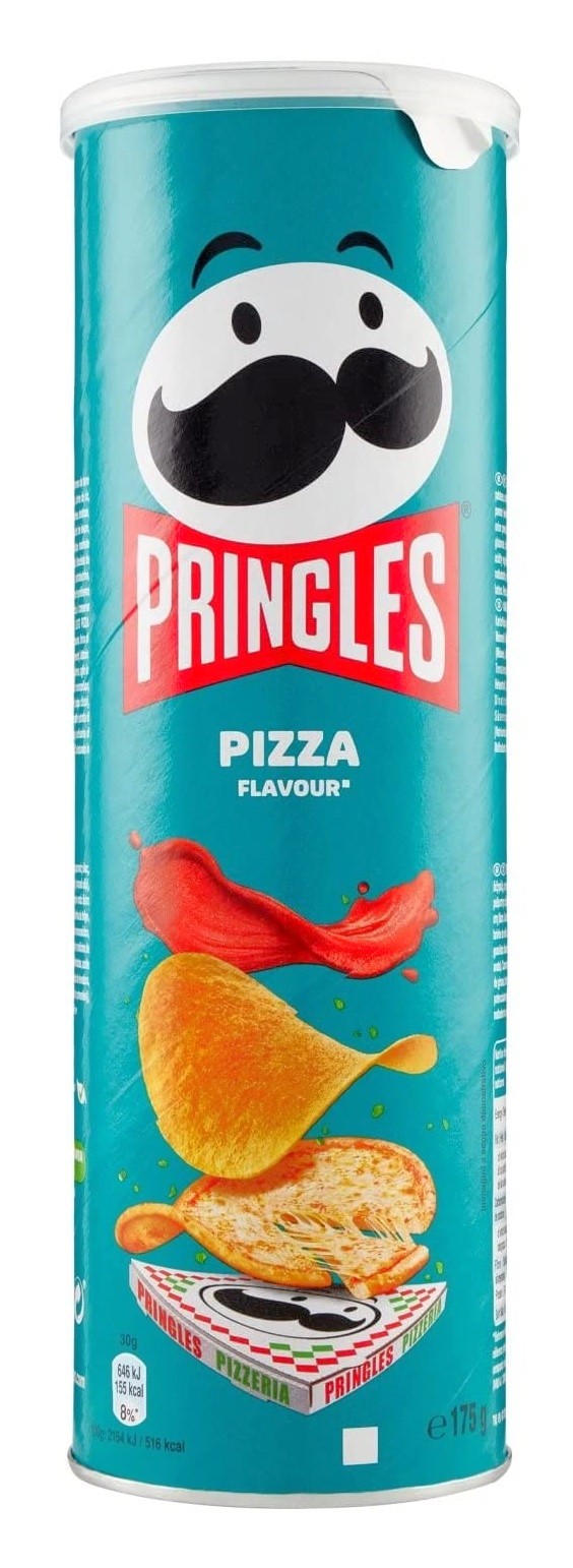 Pringles Patatine Gusto Pizza - America & USA, America / Salati e snack, Stati Uniti, Tutto il cibo, Tutto il cibo / Snack salati - pringles-patatine-gusto-pizza-1 - EATinerando.net
