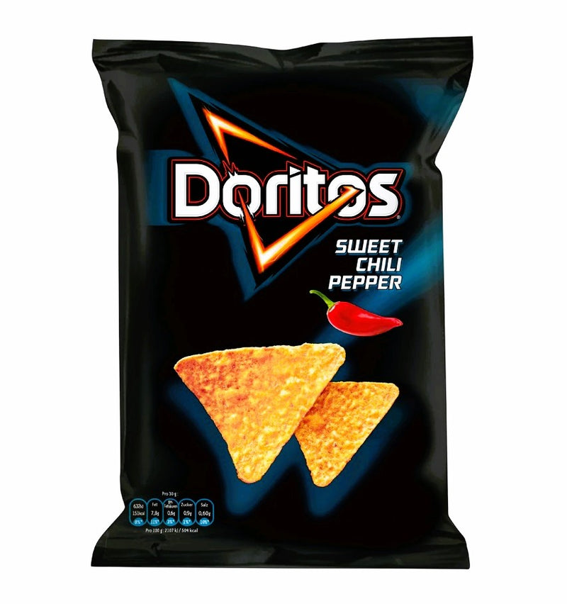 Doritos Tortillas Sweet Chili Pepper - America & USA, America / Salati e snack, Stati Uniti, Tutto il cibo, Tutto il cibo / Snack salati - doritos-tortillas-sweet-chili-pepper - EATinerando.net
