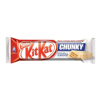 KITKAT CHUNKY AL CIOCCOLATO BIANCO - America & USA, America / Dolci e biscotti, Stati Uniti, Tutto il cibo, Tutto il cibo / Dolci golosi - kitkat-chunky-al-cioccolato-bianco - EATinerando.net