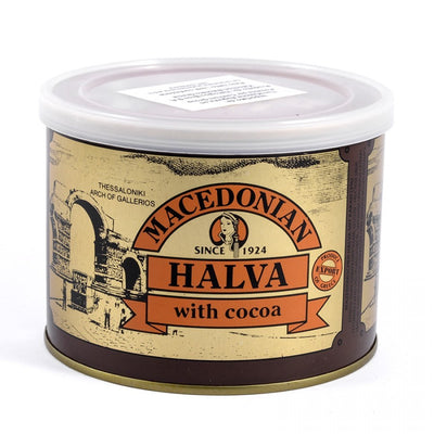 MACEDONIAN HALVA GUSTO CACAO - Europa, Europa & Resto del Mondo, Europa & Resto del Mondo / Dolci dal mondo, Grecia, Tutto il cibo, Tutto il cibo / Dolci golosi - macedonian-halva-gusto-cacao - EATinerando.net