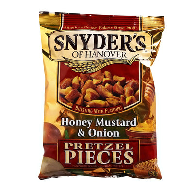 SNYDER'S PRETZEL GUSTO SENAPE MIELE E CIPOLLA - America & USA, America / Salati e snack, Stati Uniti, Tutto il cibo, Tutto il cibo / Snack salati - snyders-pretzel-gusto-senape-miele-e-cipolla - EATinerando.net