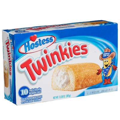 Hostess Twinkies Merendine Farcite 10PZ - America & USA, America / Dolci e biscotti, Stati Uniti, Tutto il cibo, Tutto il cibo / Dolci golosi - hostess-twinkies-merendine-farcite-conf-grande - EATinerando.net