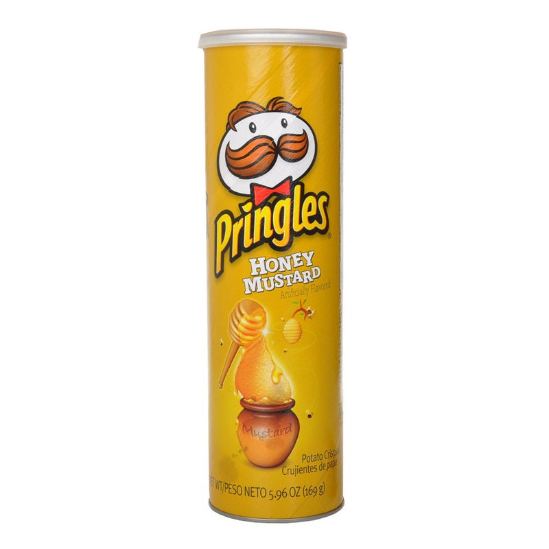 PRINGLES PATATINE CON SENAPE E MIELE - America & USA, America / Salati e snack, Stati Uniti, Tutto il cibo, Tutto il cibo / Snack salati - pringles-patatine-con-senape-e-miele - EATinerando.net