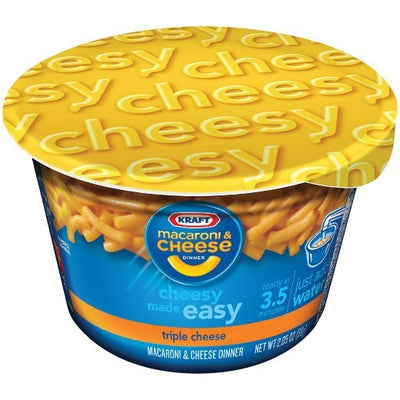 KRAFT MACARONI AND CHEESE AI TRE FORMAGGI - America & USA, America / Salati e snack, Stati Uniti, Tutto il cibo, Tutto il cibo / Pasta riso ramen e zuppe - kraft-macaroni-and-cheese-ai-tre-formaggi - EATinerando.net