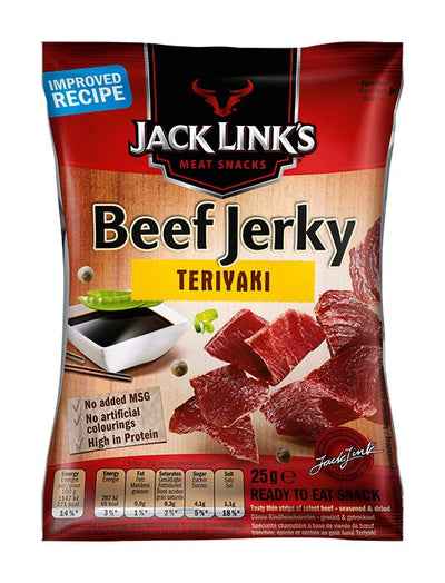 Jack Link’s Carne Secca Beef Jerky Gusto Teriyaki - America & USA, America / Salati e snack, Stati Uniti, Tutto il cibo, Tutto il cibo / Carne secca - jack-links-carne-secca-beef-jerky-gusto-teriyaki - EATinerando.net