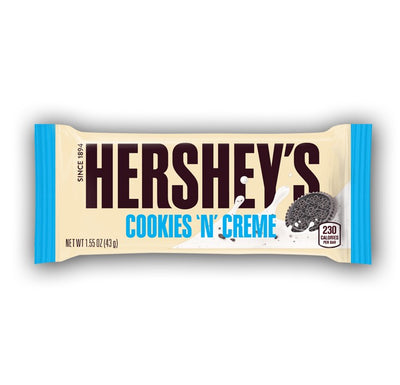 HERSHEY'S CIOCCOLATO COOKIES AND CREAM - America & USA, America / Dolci e biscotti, Cioccolata, San Valentino, Stati Uniti, Tutto il cibo, Tutto il cibo / Dolci golosi - hersheys-cioccolato-cookies-and-cream - EATinerando.net