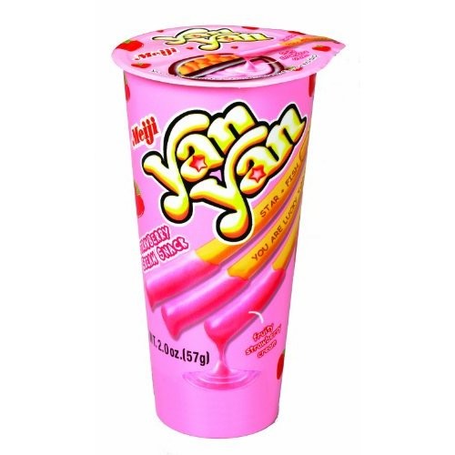 YAN YAN GRISSINI CON CREMA ALLA FRAGOLA - Giappone, Oriente & Giappone, Oriente / Dolci orientali, Tutto il cibo, Tutto il cibo / Dolci golosi - yan-yan-grissini-con-crema-alla-fragola - EATinerando.net